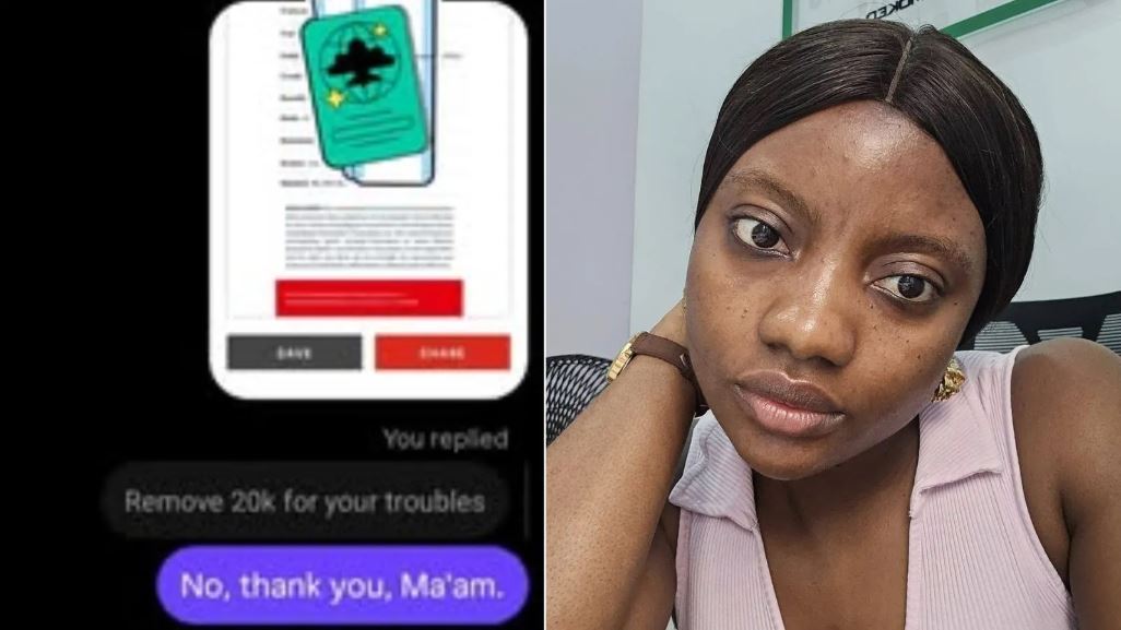 Nigerian lady returns almost N2m mistakenly sent to her account, rejects N20k reward
